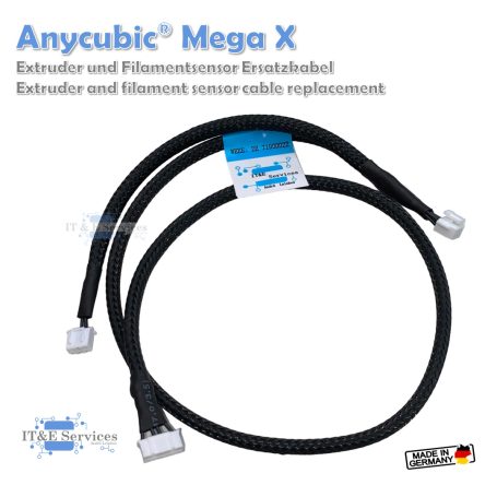 IT&E Services | Anycubic® Mega X - Extruder Ersatzkabel - 3D Drucker