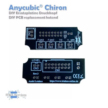 Anycubic® Chiron - Ersatzplatine DIY - Switch Hotend - 3D Drucker