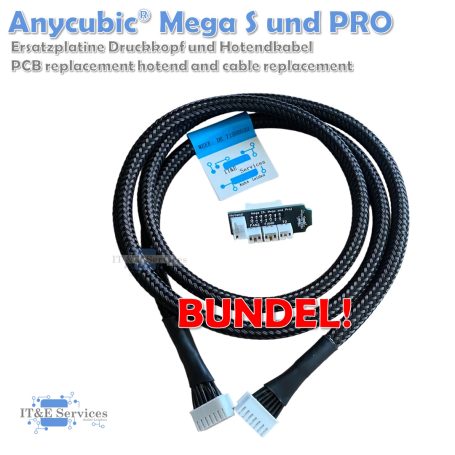 Anycubic® Mega (S und PRO) - Ersatzplatine - Switch Hotend - Ersatzkabel