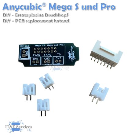 Anycubic® Mega (S und PRO) - Ersatzplatine DIY - Switch Hotend - 3D Drucker